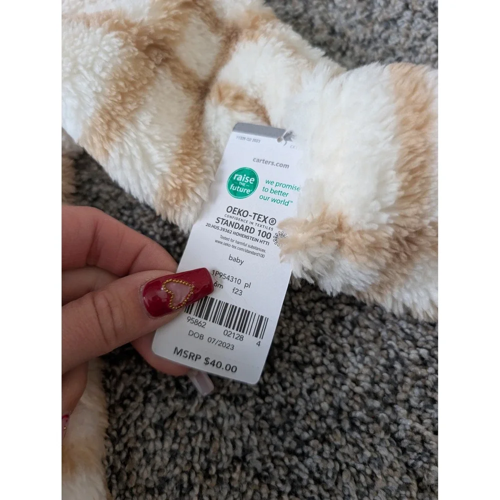 Carters soft sherpa